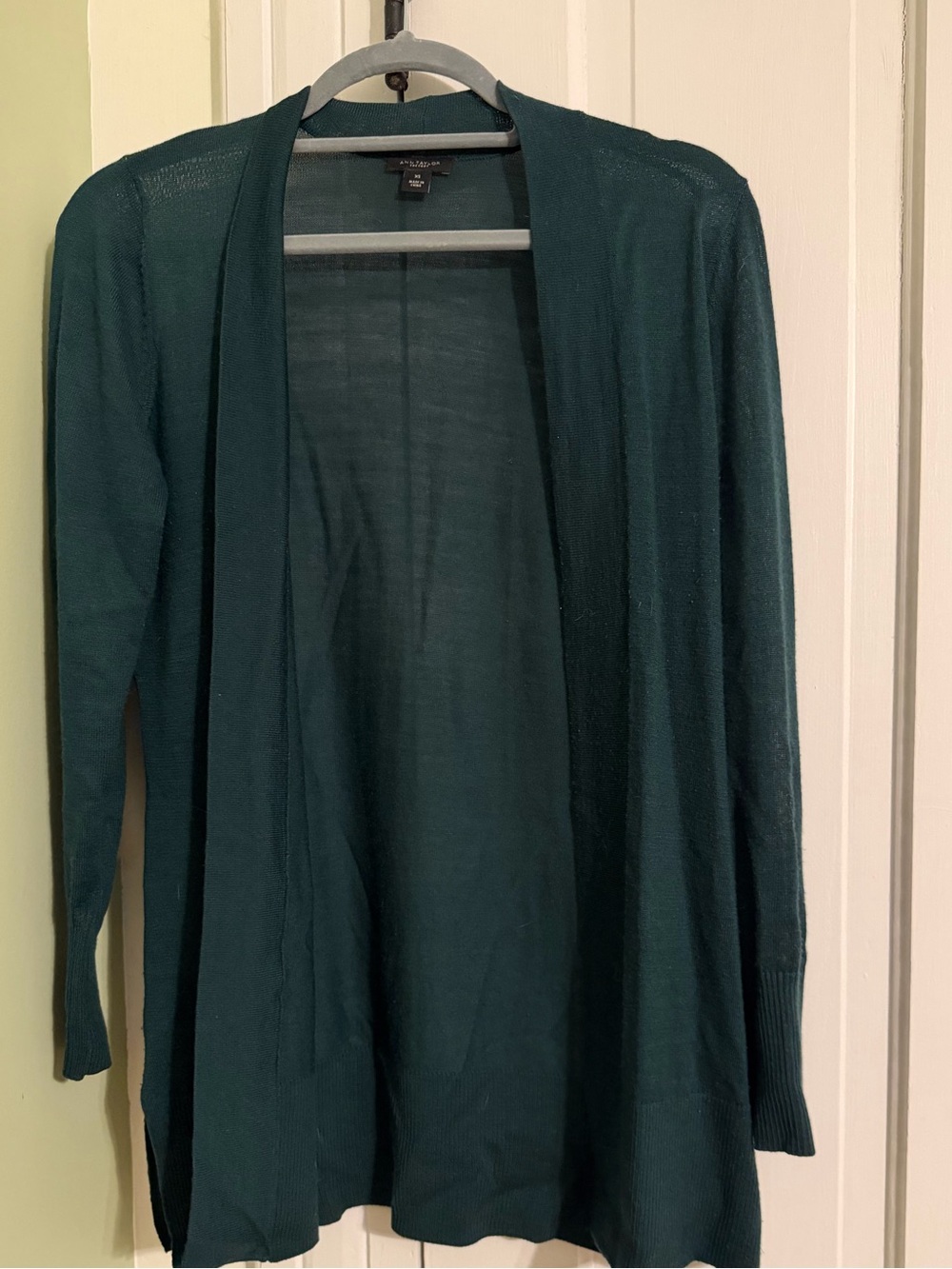 Ann Taylor Factory Cardigan - Green XS